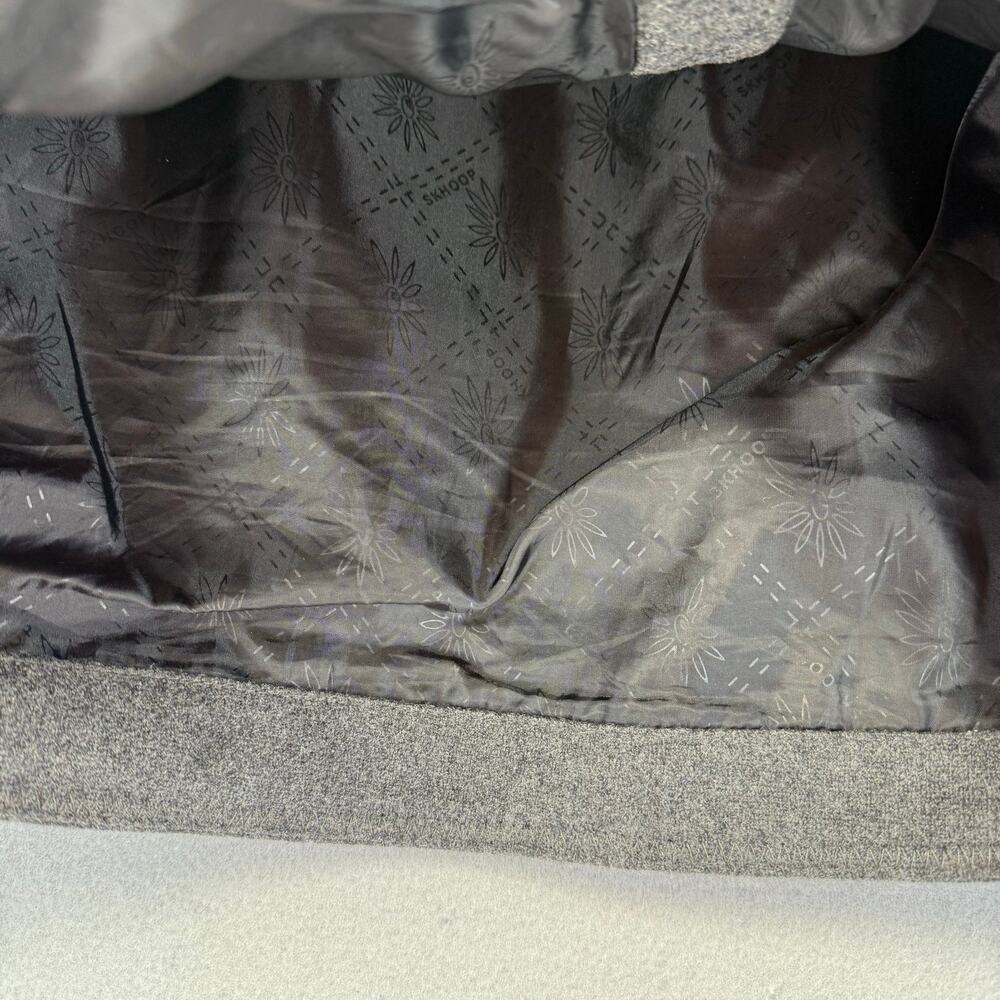 SKHOOP Mini Skirt Women's S Grey Wool Lined Ski Skirt Winter Skirt Sweden EUC - Picture 6 of 13